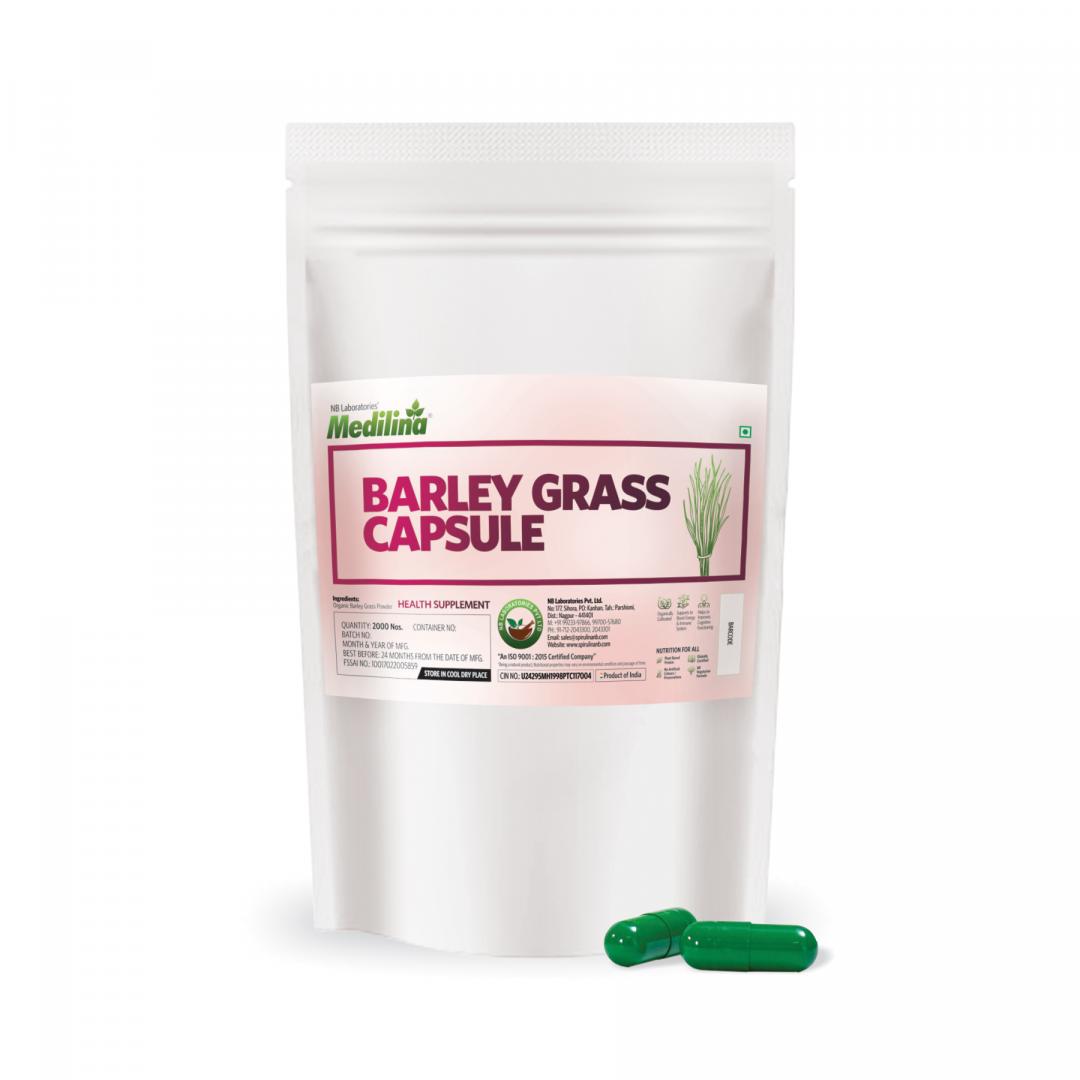 Barley Grass Capsules Ekowarehouse
